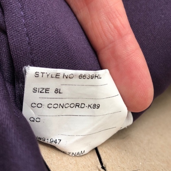 After Six concord purple bridesmaid dress - Picture 8 of 8